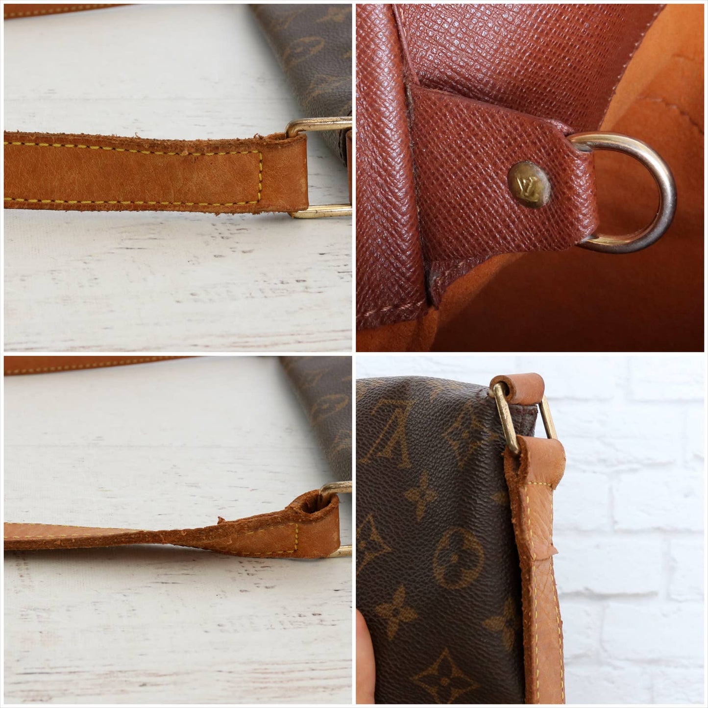 Louis Vuitton Musette GM Large Monogram Crossbody & Shoulder Bag