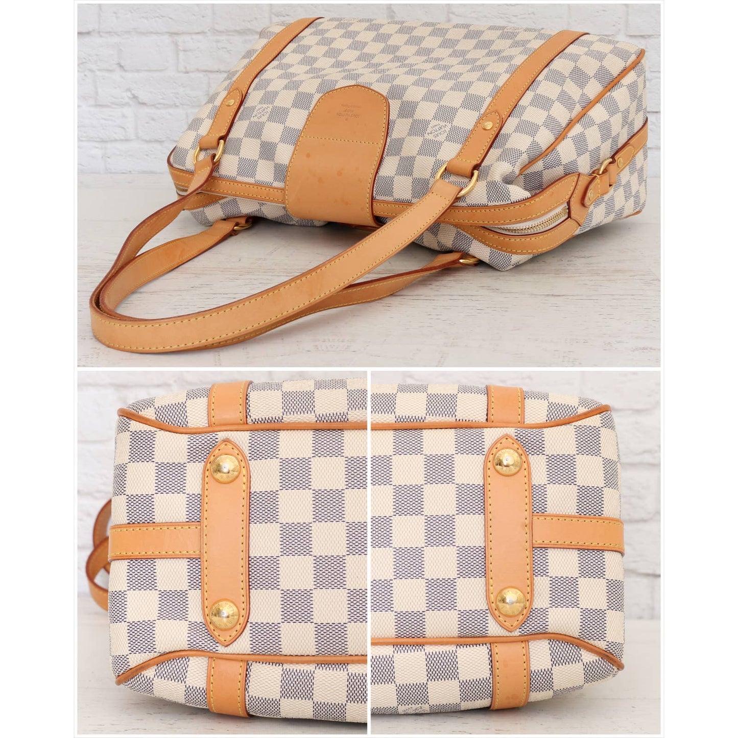 Louis Vuitton Stresa PM Damier Azur Shoulder Bag