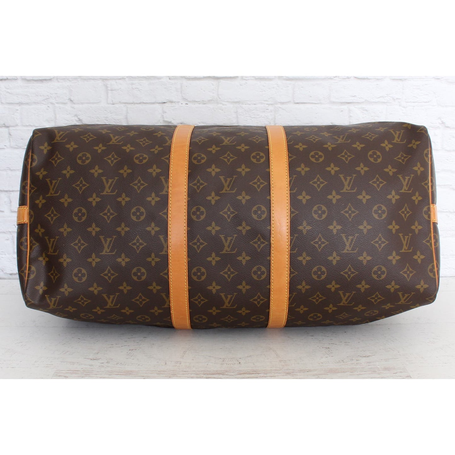 Louis Vuitton Keepall 55 Bandouliere Monogram Duffle Luggage Travel