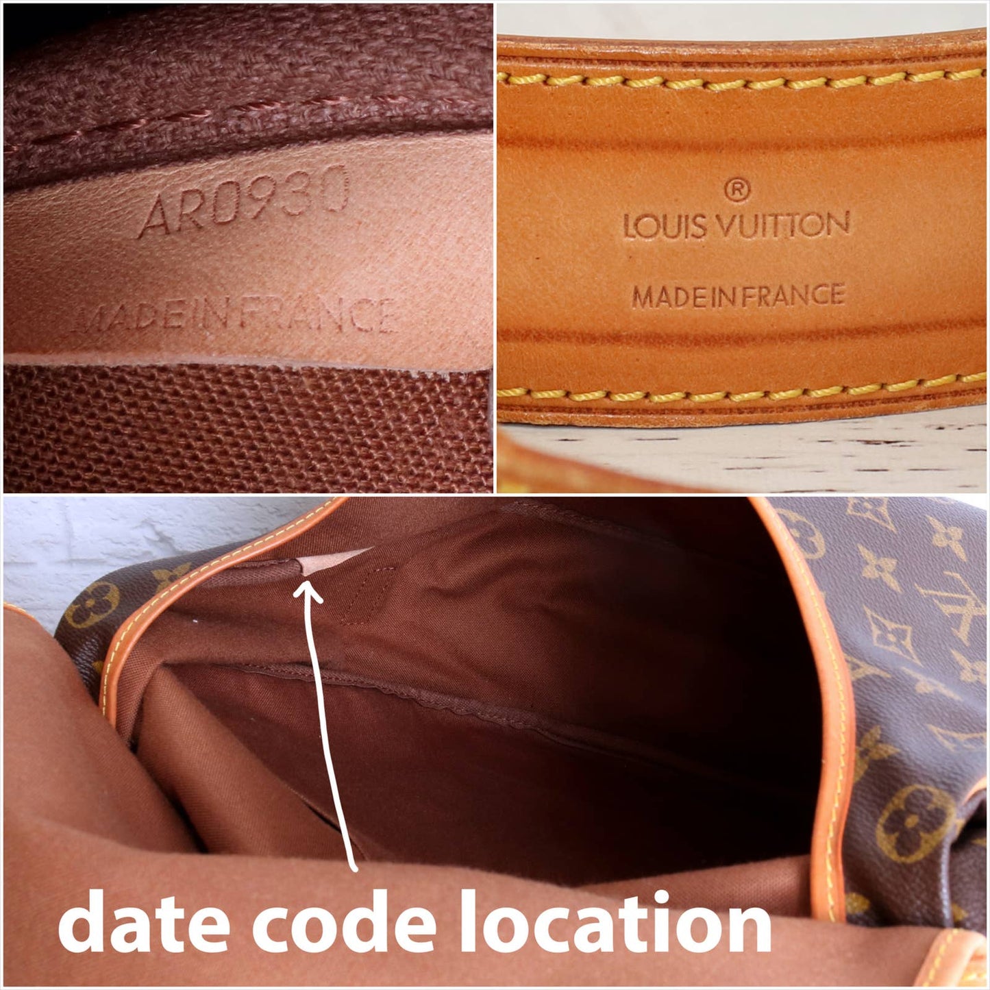 Louis Vuitton Saumur 35 Monogram Crossbody