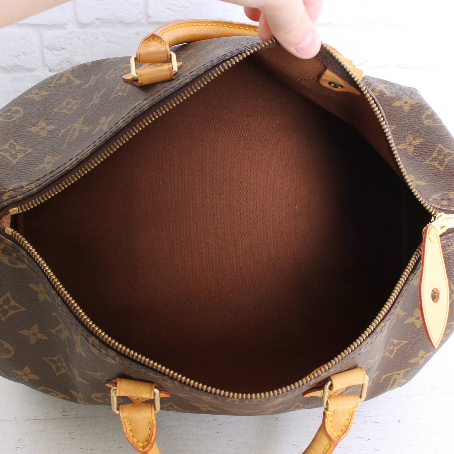 Louis Vuitton Speedy 35 Monogram Satchel