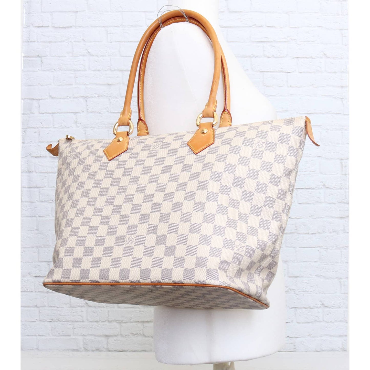 Louis Vuitton Saleya MM Damier Azur Tote