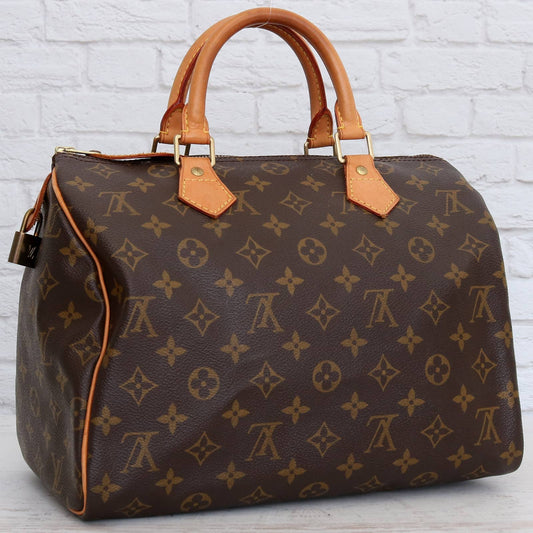 Louis Vuitton Speedy 30 Monogram Satchel