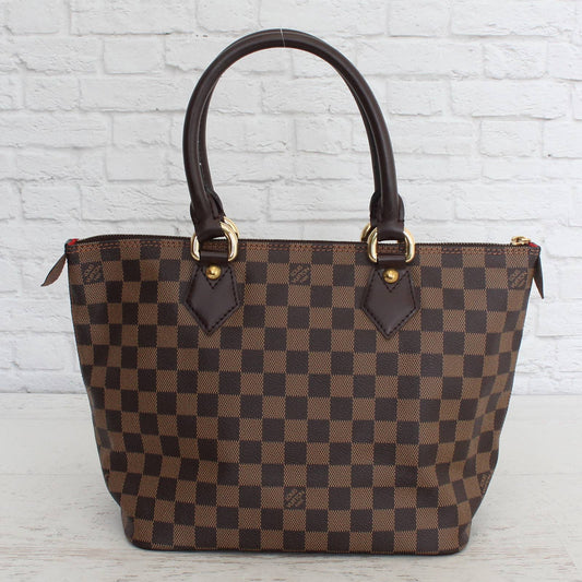 Louis Vuitton Saleya PM Tote Damier Ebene Small Bag