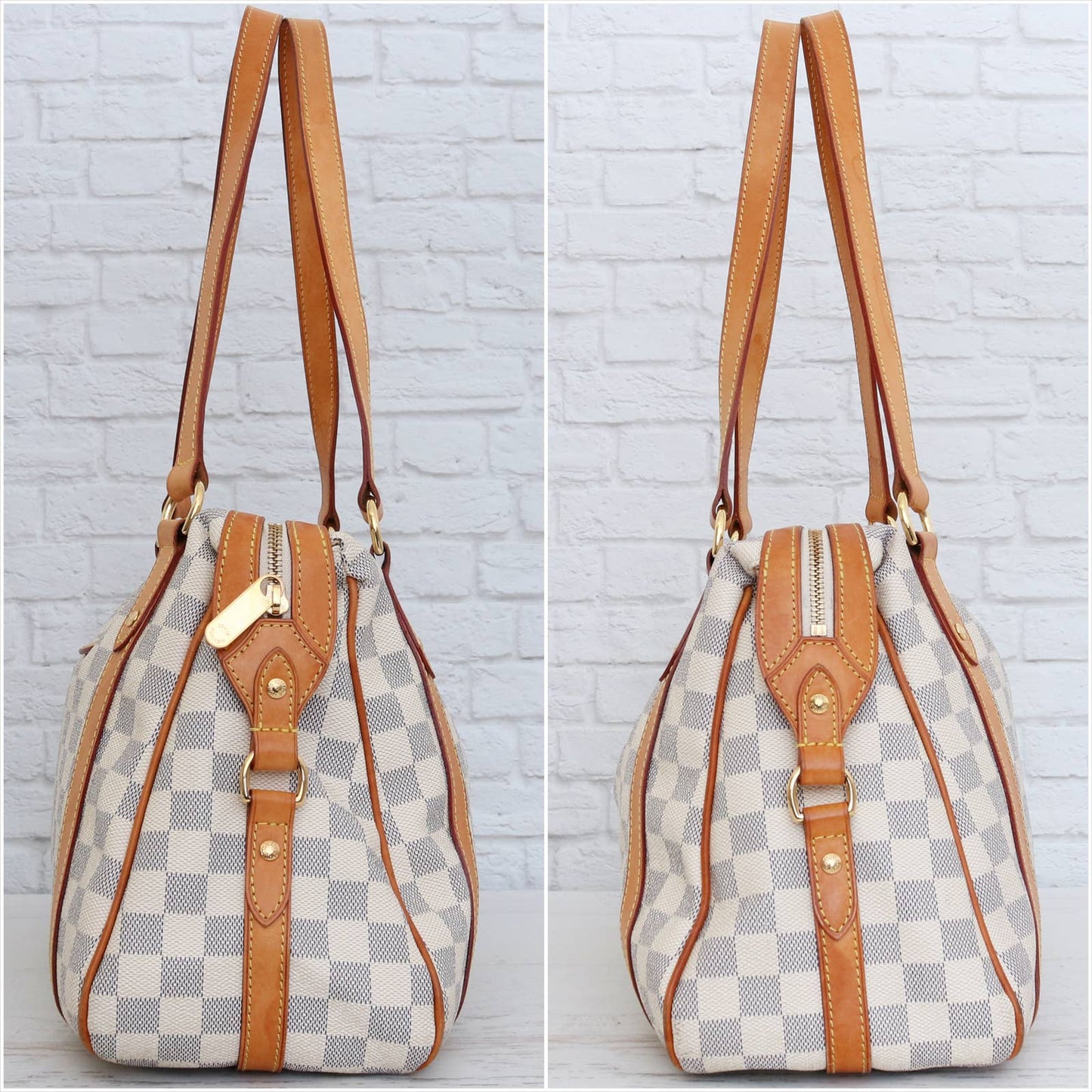 Louis Vuitton Stresa PM Damier Azur Shoulder Bag