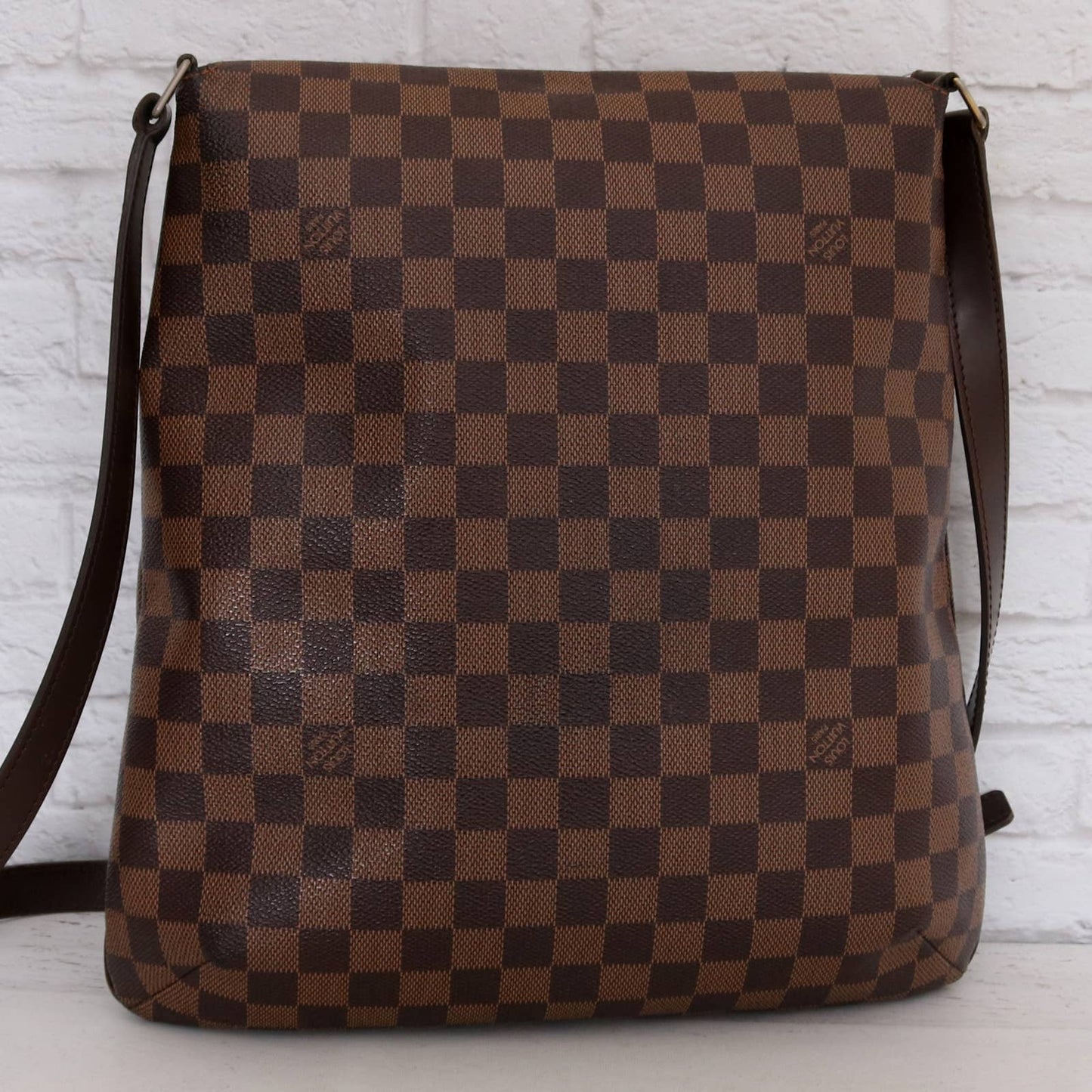 Louis Vuitton Musette GM Damier Ebene Large Crossbody