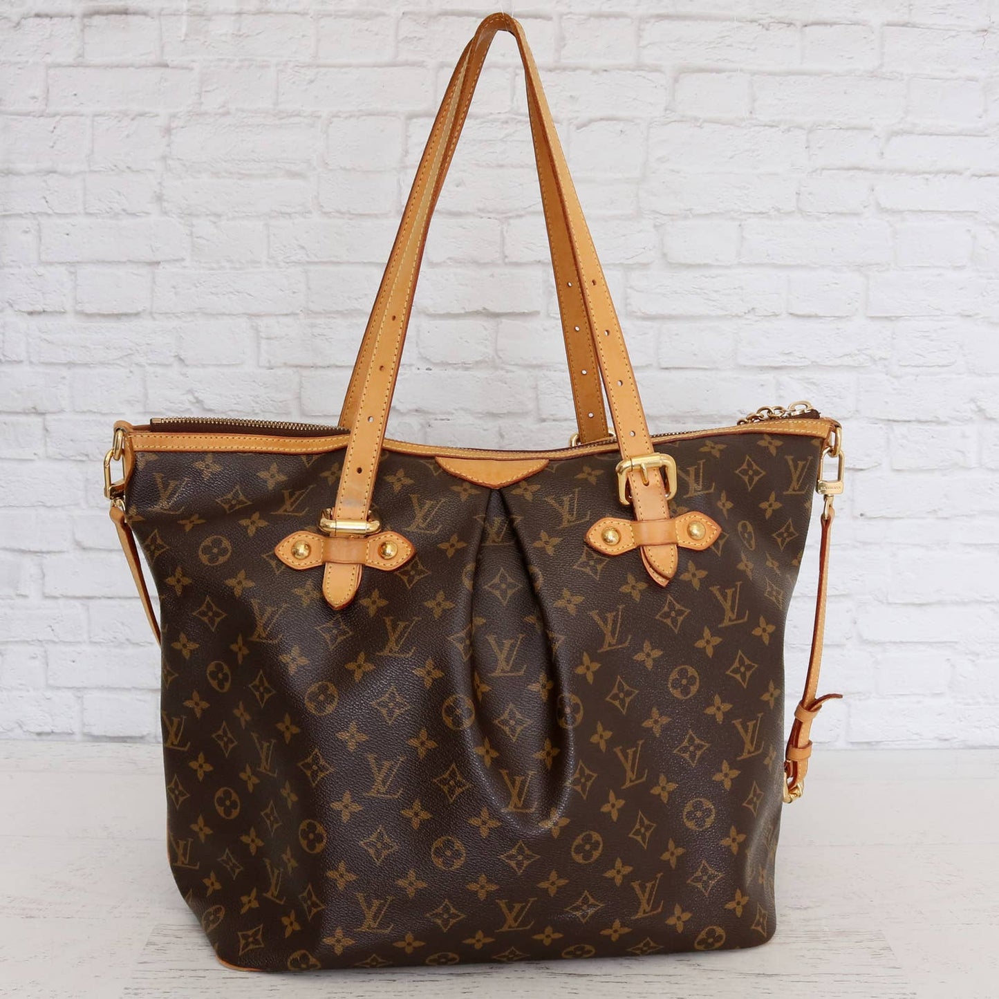 Louis Vuitton Palermo GM Monogram Large Shoulder Bag Crossbody