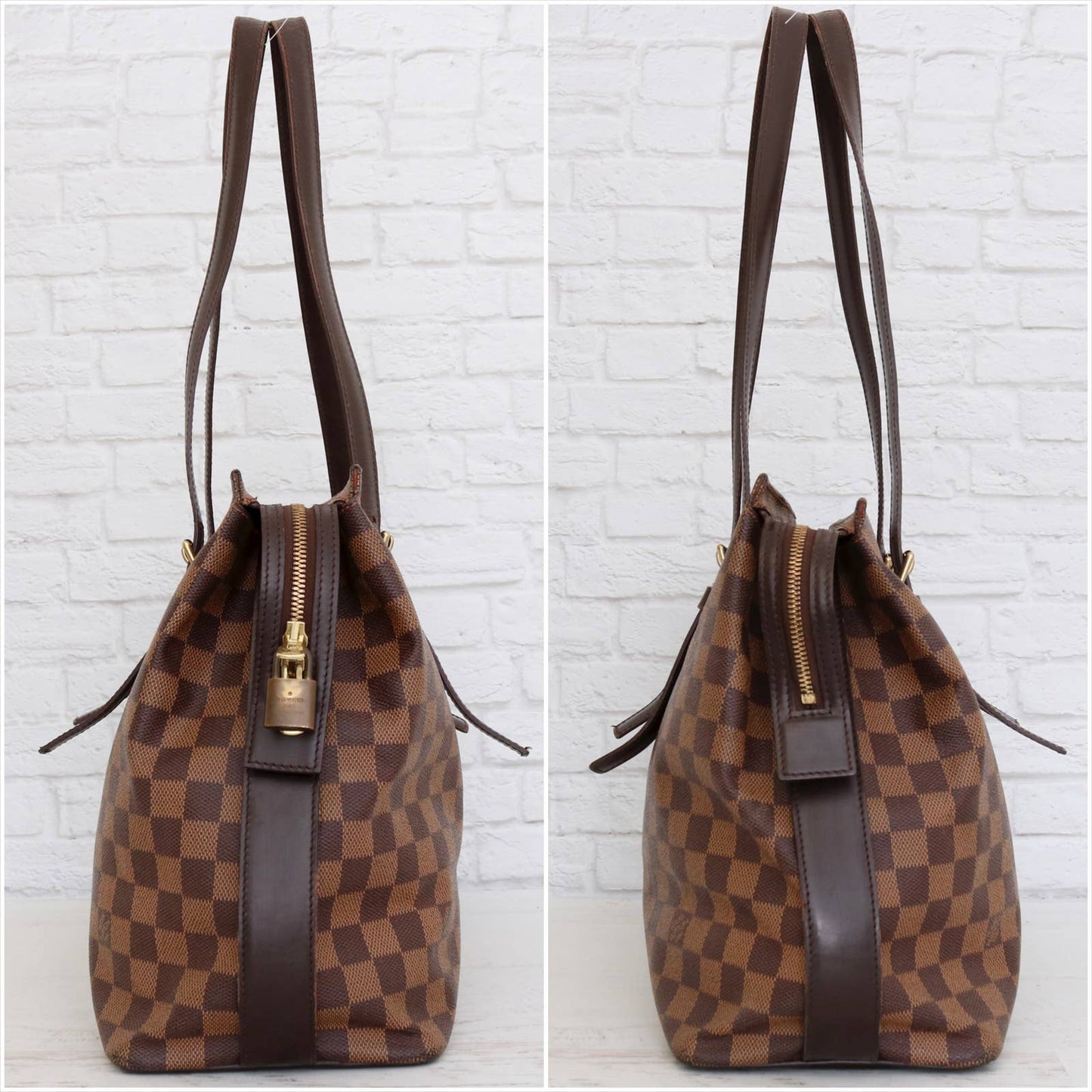 Louis Vuitton Chelsea Damier Ebene Shoulder Bag