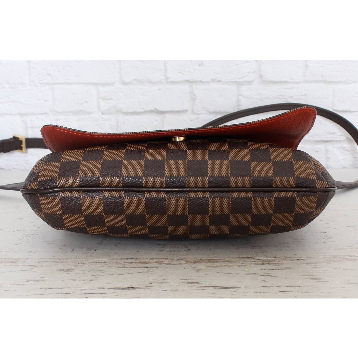 Louis Vuitton Musette Tango Damier Ebene Crossbody Long Strap