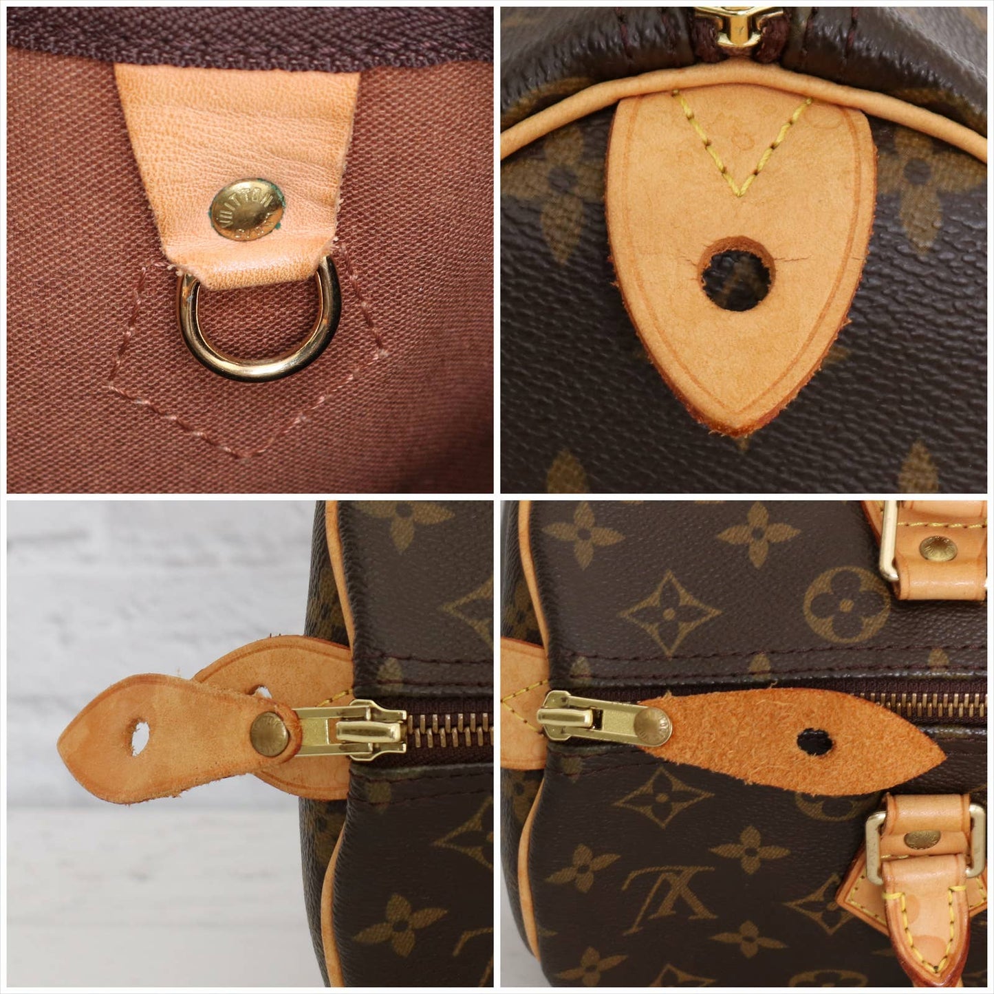 Louis Vuitton Speedy 30 Monogram Boston Satchel