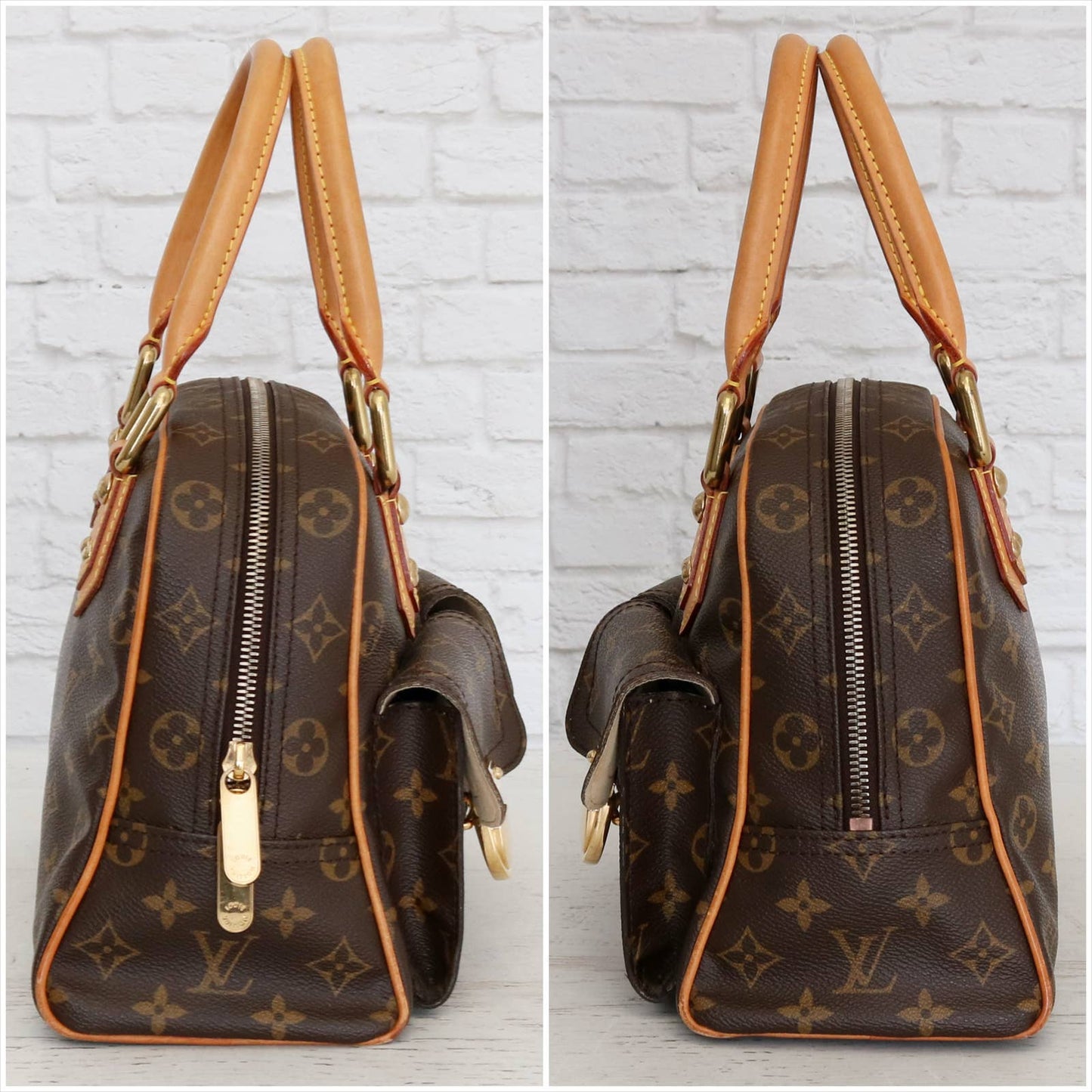 Louis Vuitton Manhattan PM Monogram Satchel