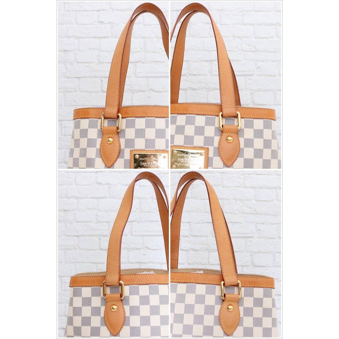 Louis Vuitton Hampstead PM Damier Azur Tote