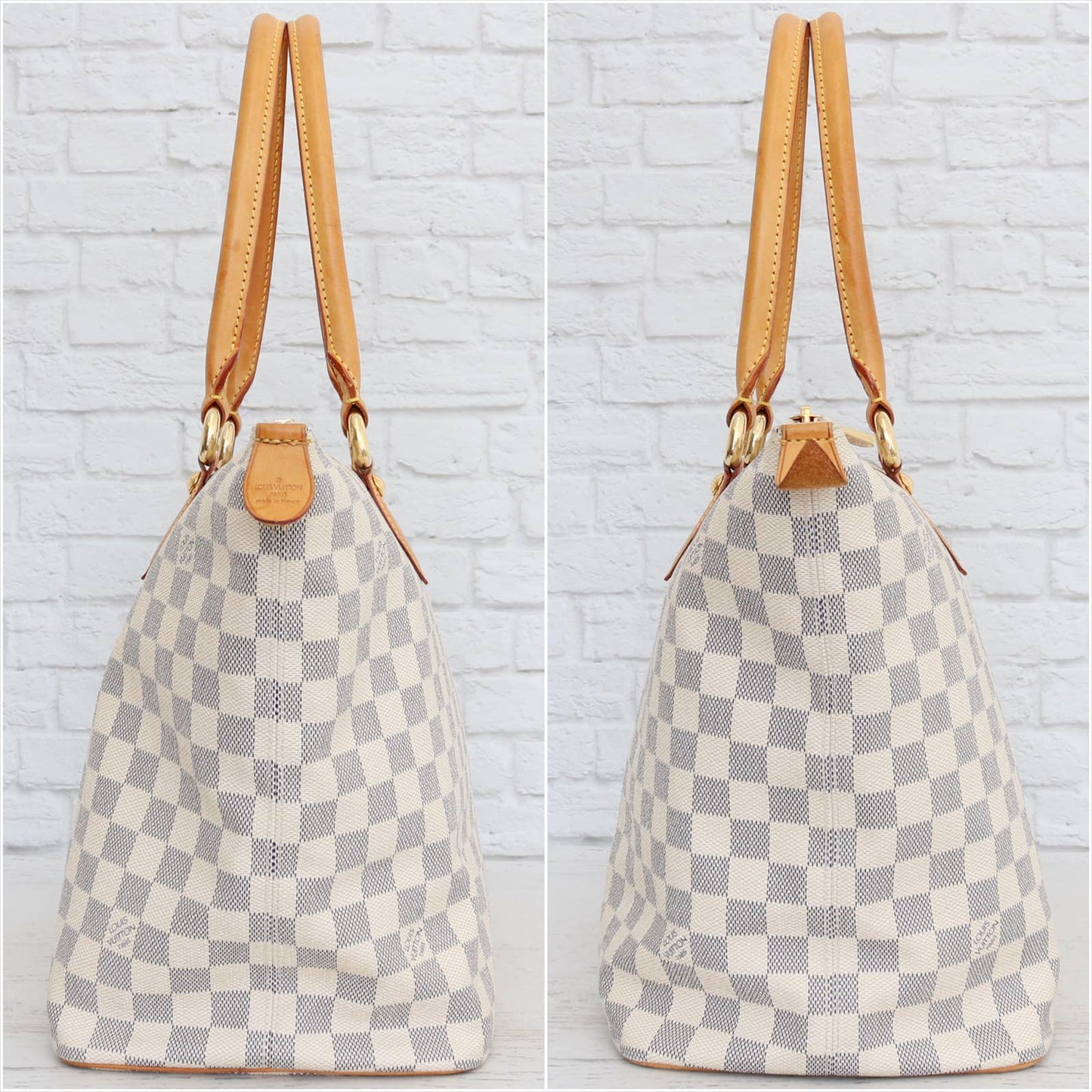 Louis Vuitton Saleya MM Damier Azur Tote