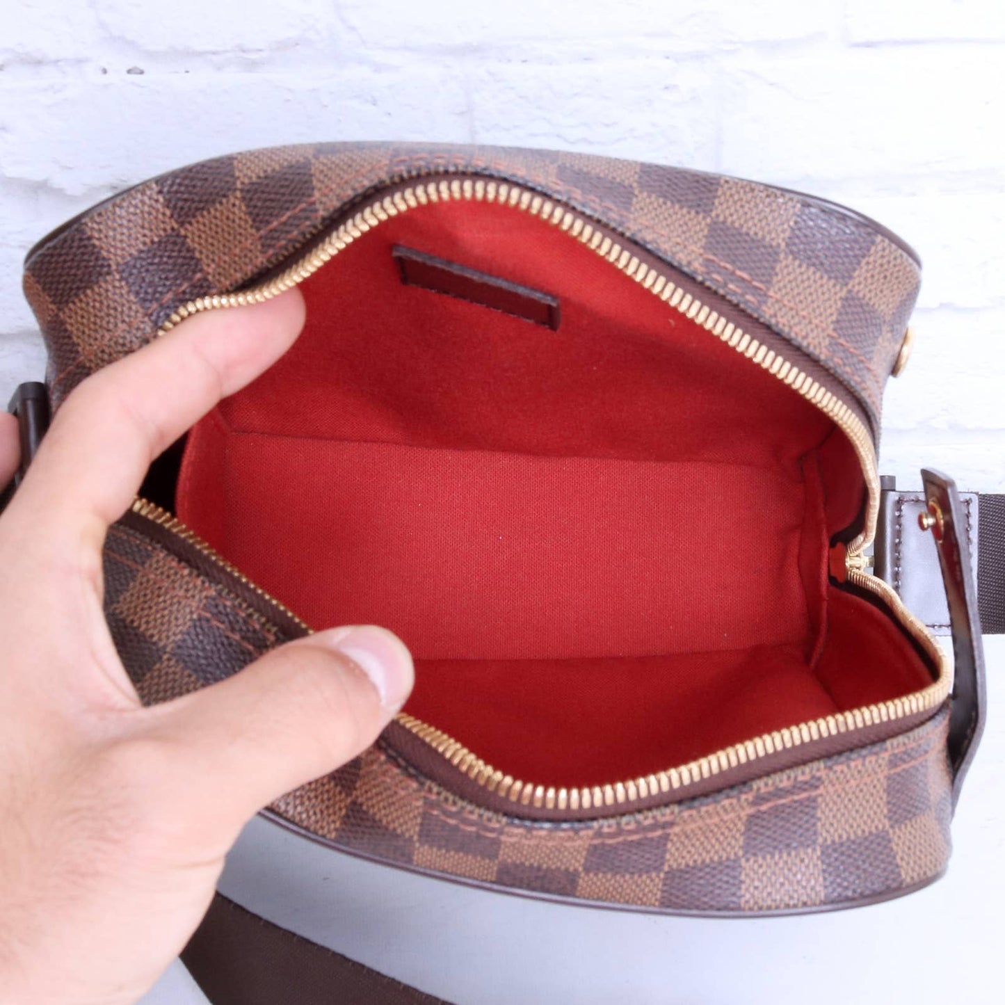 Louis Vuitton Olav PM Damier Ebene Crossbody & Shoulder Bag