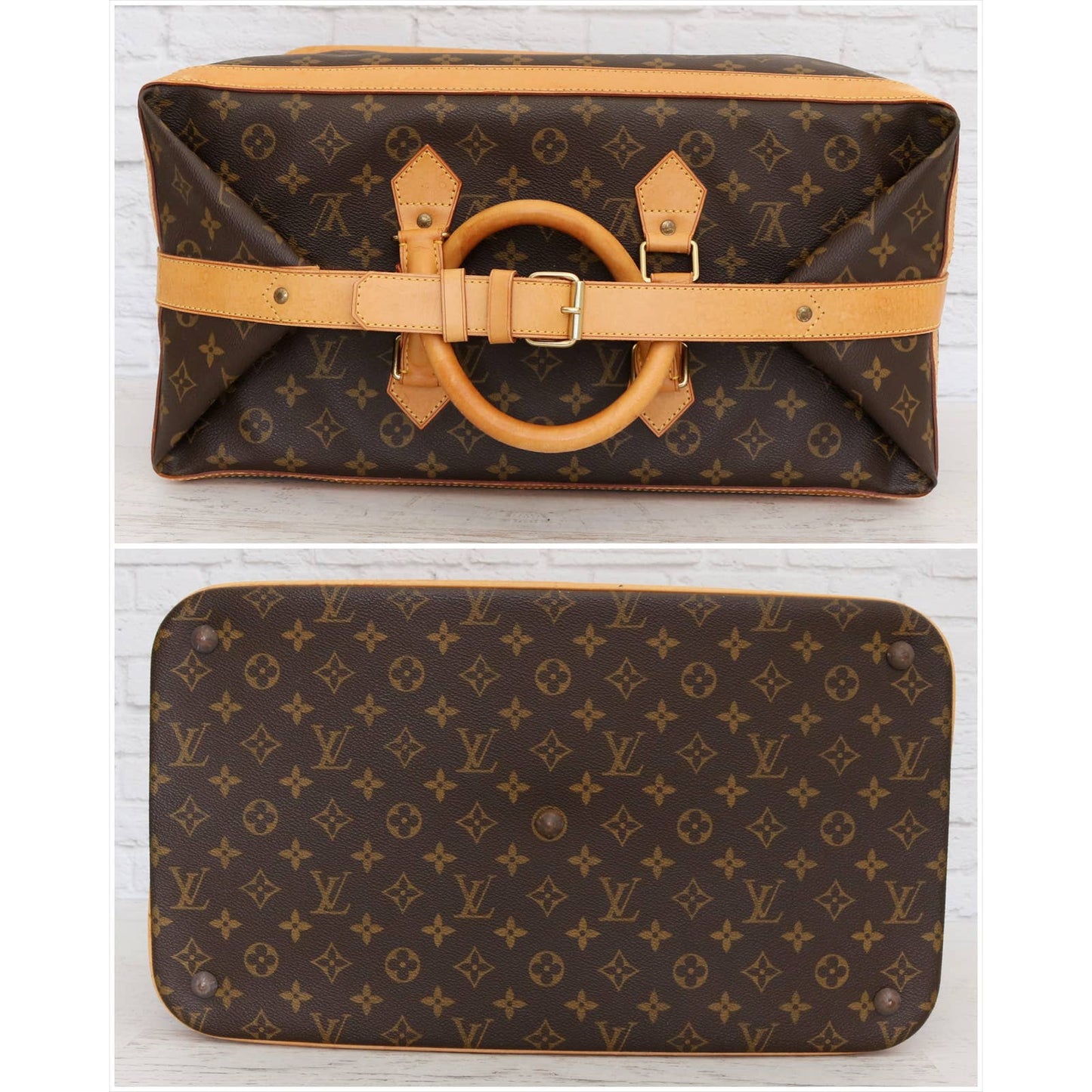 Louis Vuitton Cruiser 45 Monogram Satchel Travel Bag