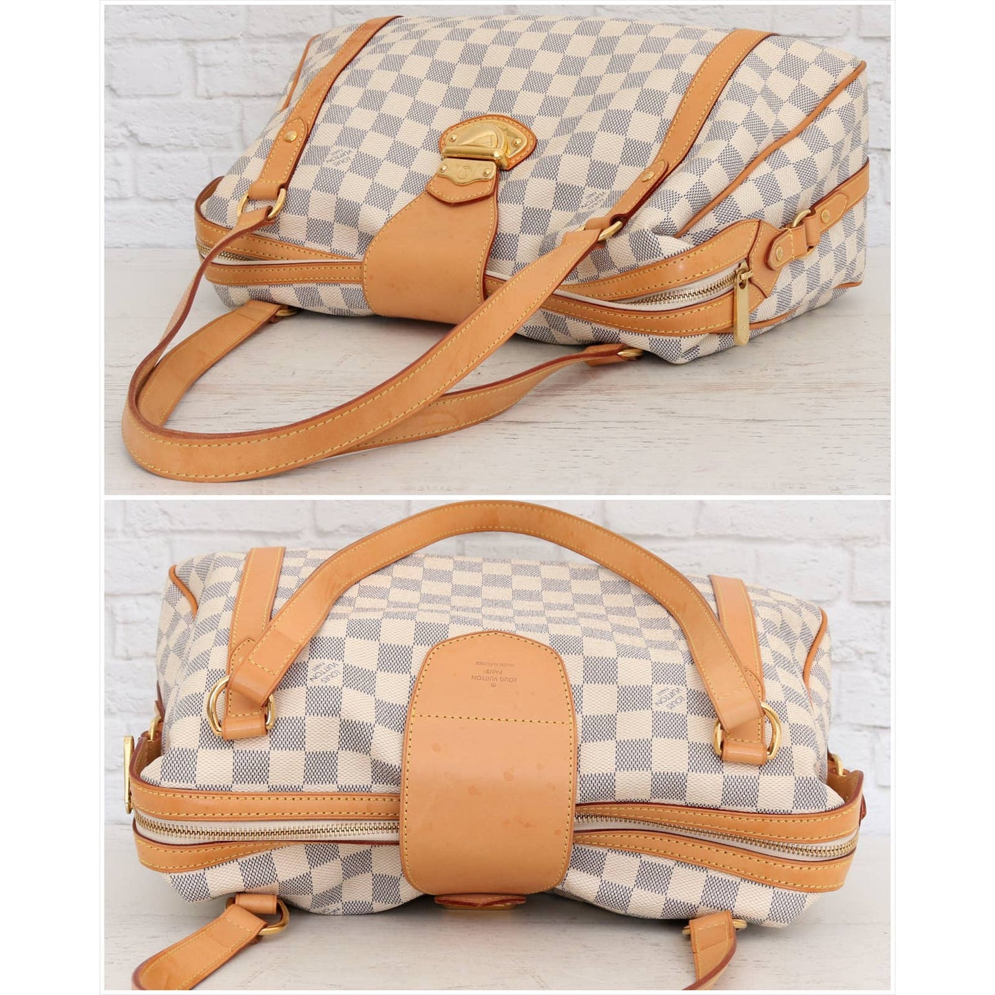 Louis Vuitton Stresa PM Damier Azur Shoulder Bag