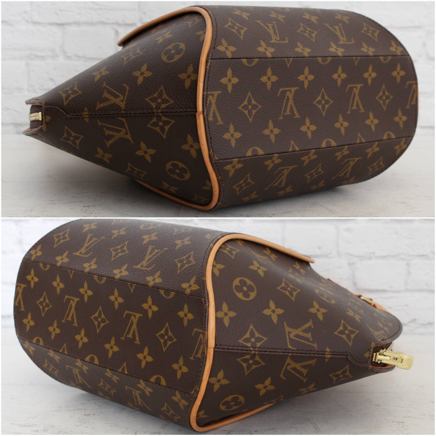 Louis Vuitton Ellipse MM Monogram Satchel Large