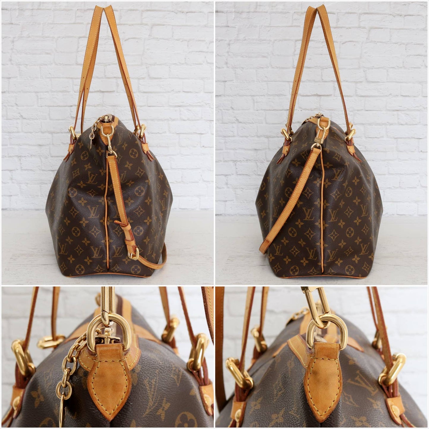 Louis Vuitton Palermo GM Monogram Large Shoulder Bag Crossbody