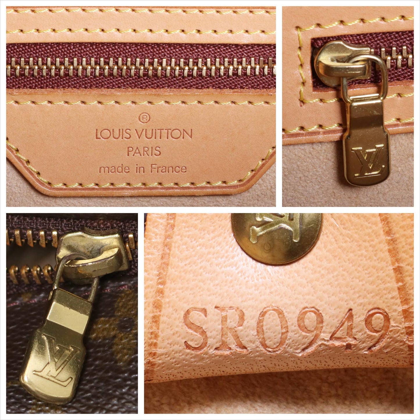 Louis Vuitton Luco Monogram Tote Shoulder Bag