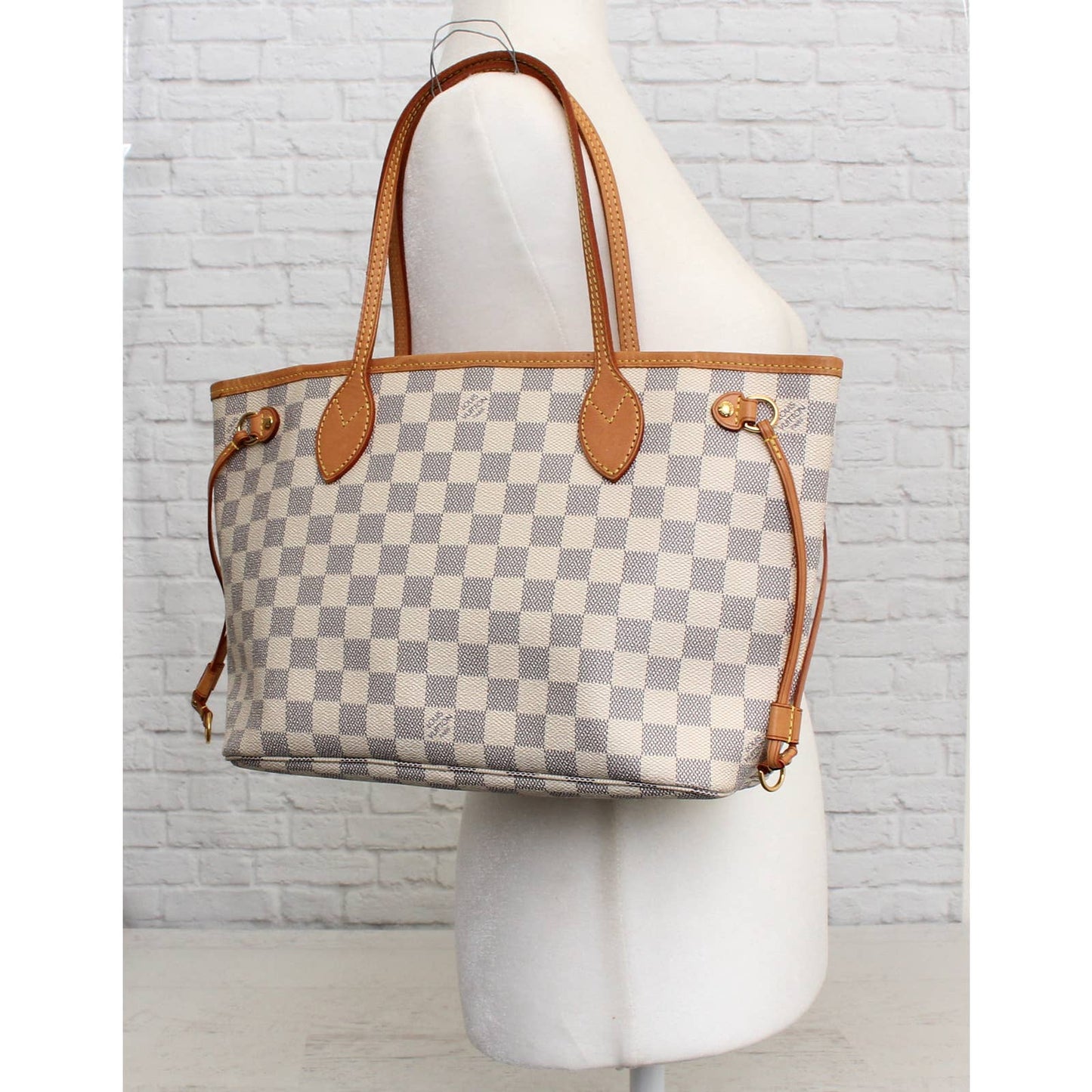 Louis Vuitton Neverfull PM Damier Azur Small Tote