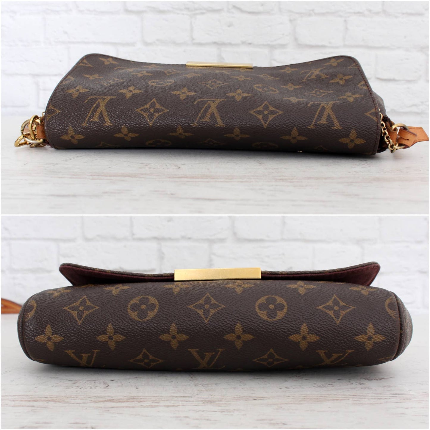 Louis Vuitton Favorite MM Monogram Crossbody & Shoulder Bag LV Purse