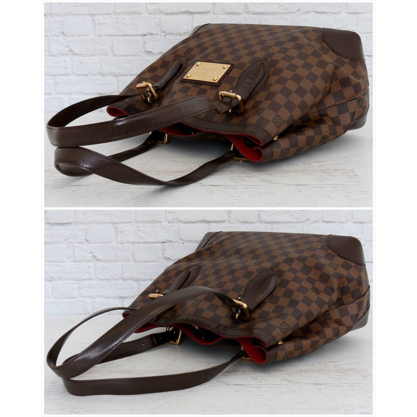 Louis Vuitton Hampstead MM Damier Ebene Tote