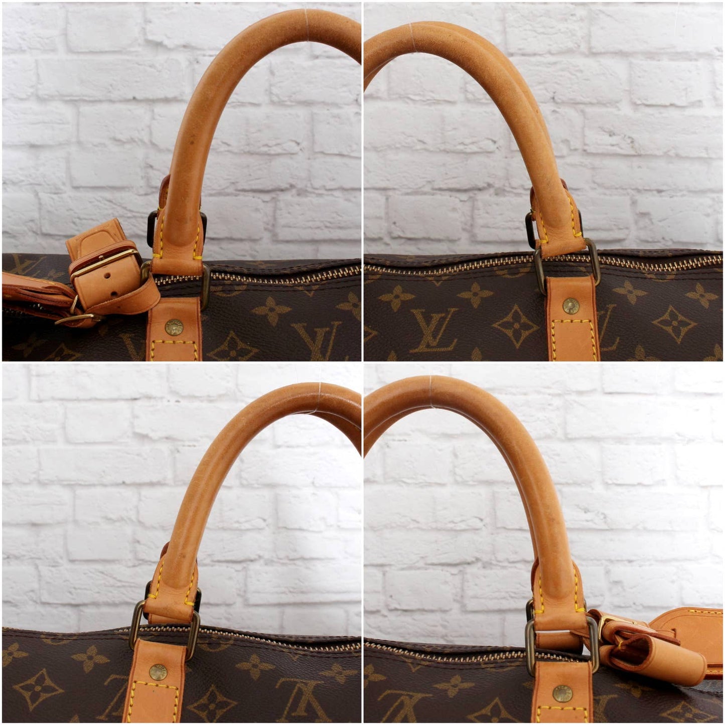 Louis Vuitton Keepall Bandoulière 55 Monogram Duffle Luggage Shoulder