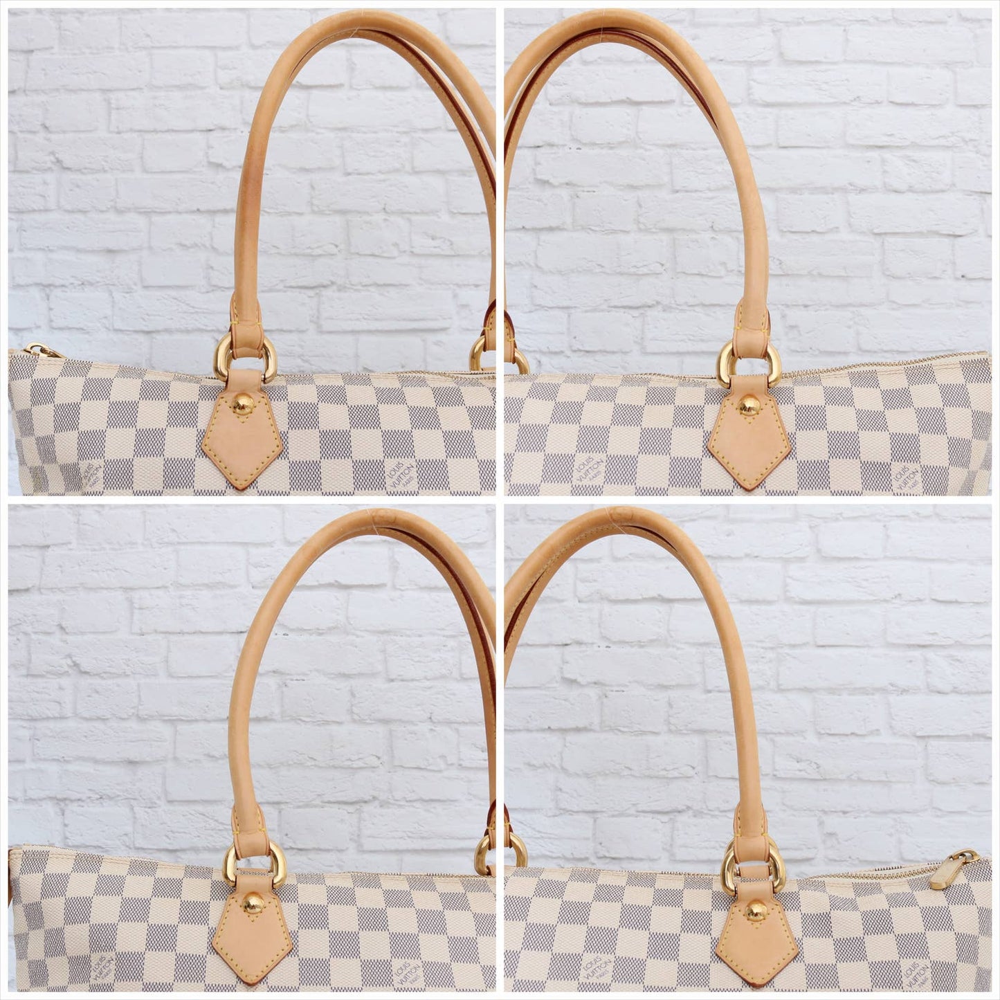 Louis Vuitton Saleya GM Damier Azur Tote & Shoulder Bag