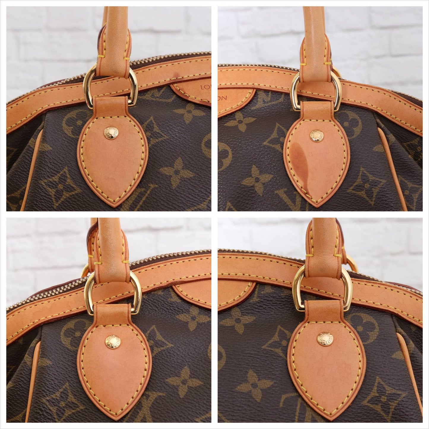 Louis Vuitton Tivoli PM Monogram Satchel with Dust Bag & Box