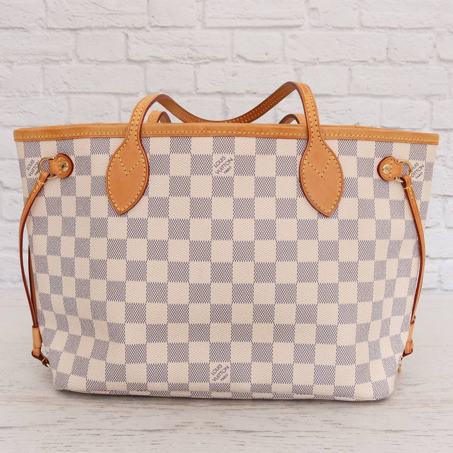 Louis Vuitton Neverfull PM Damier Azur Small Tote