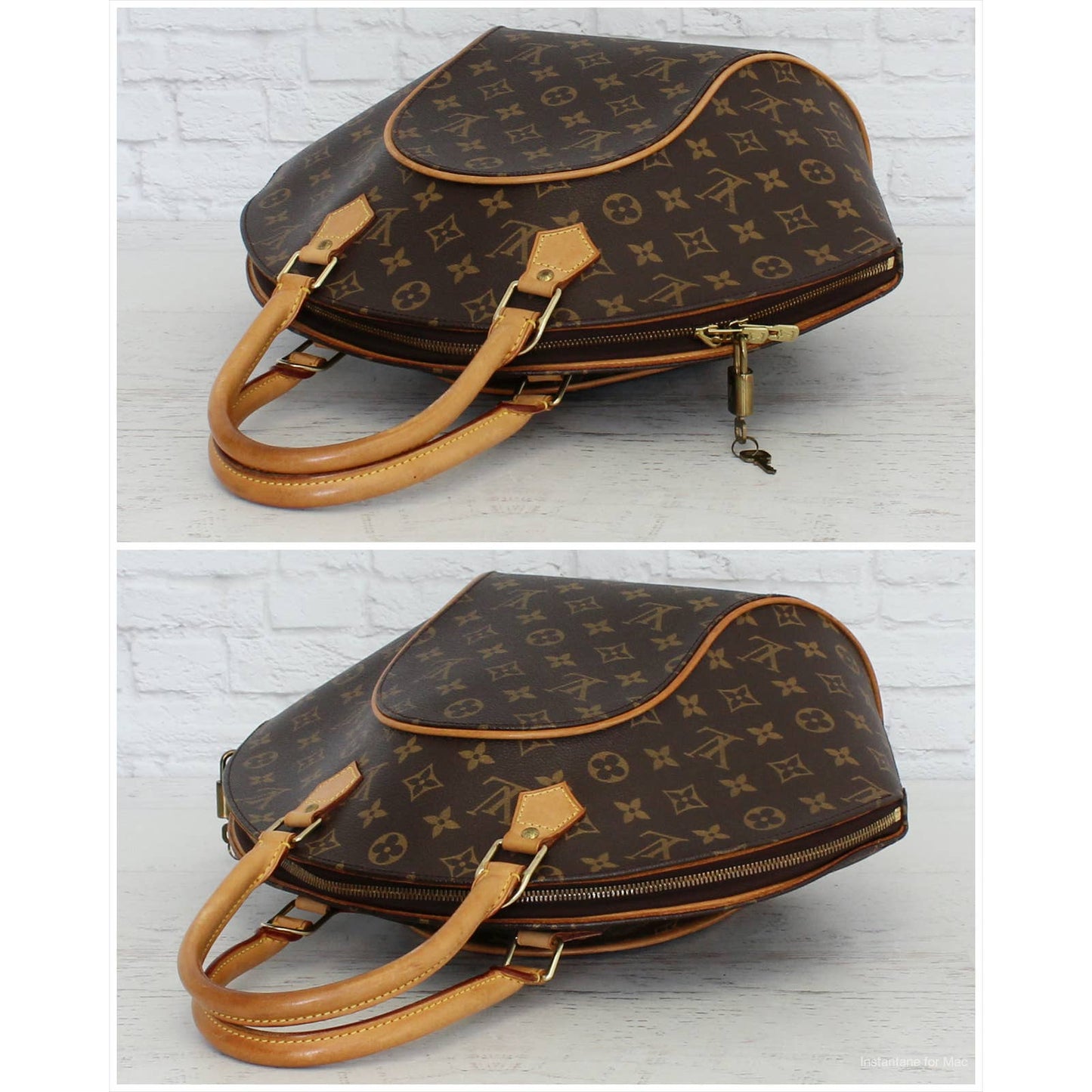 Louis Vuitton Ellipse MM Monogram Satchel