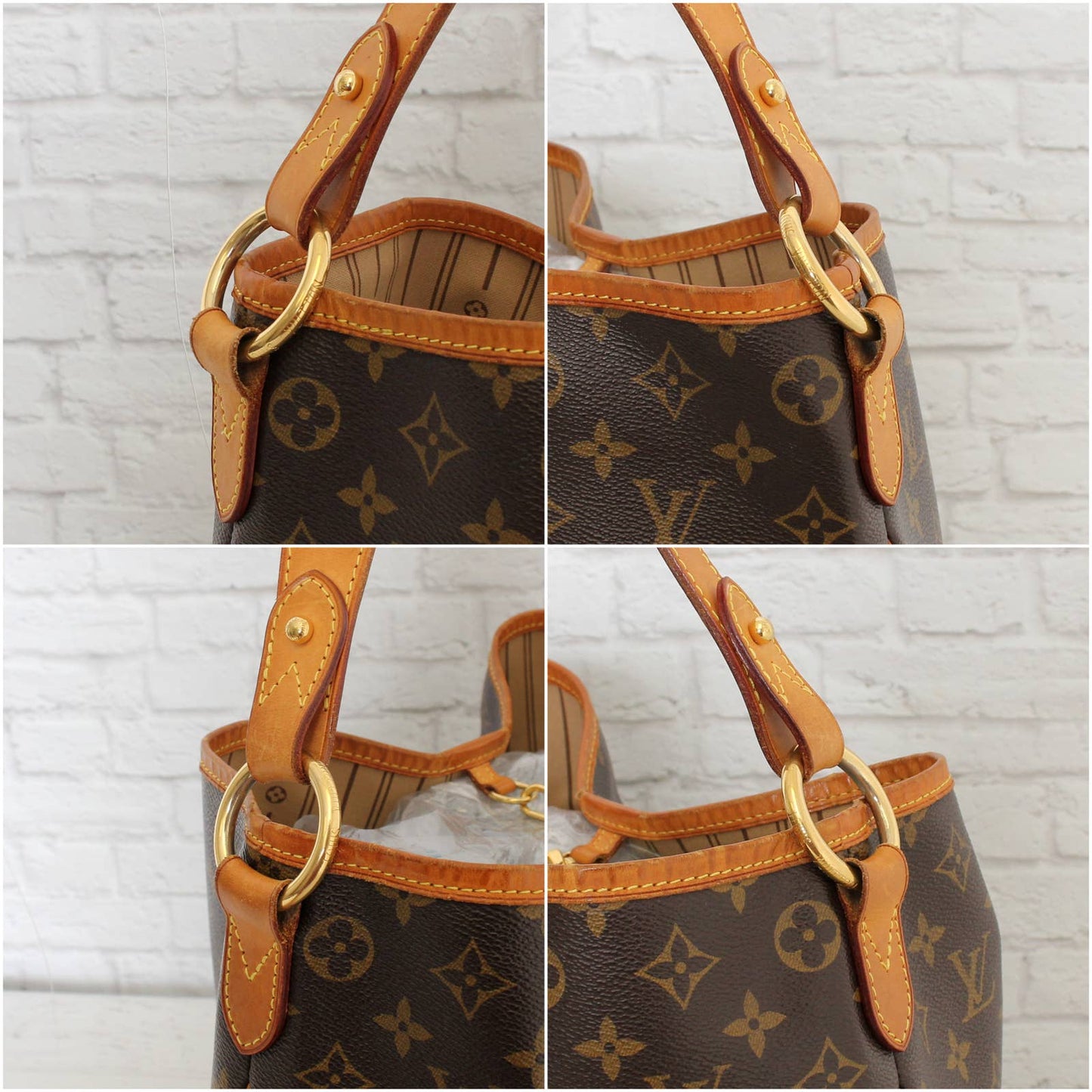 Louis Vuitton Delightful MM Monogram Tote