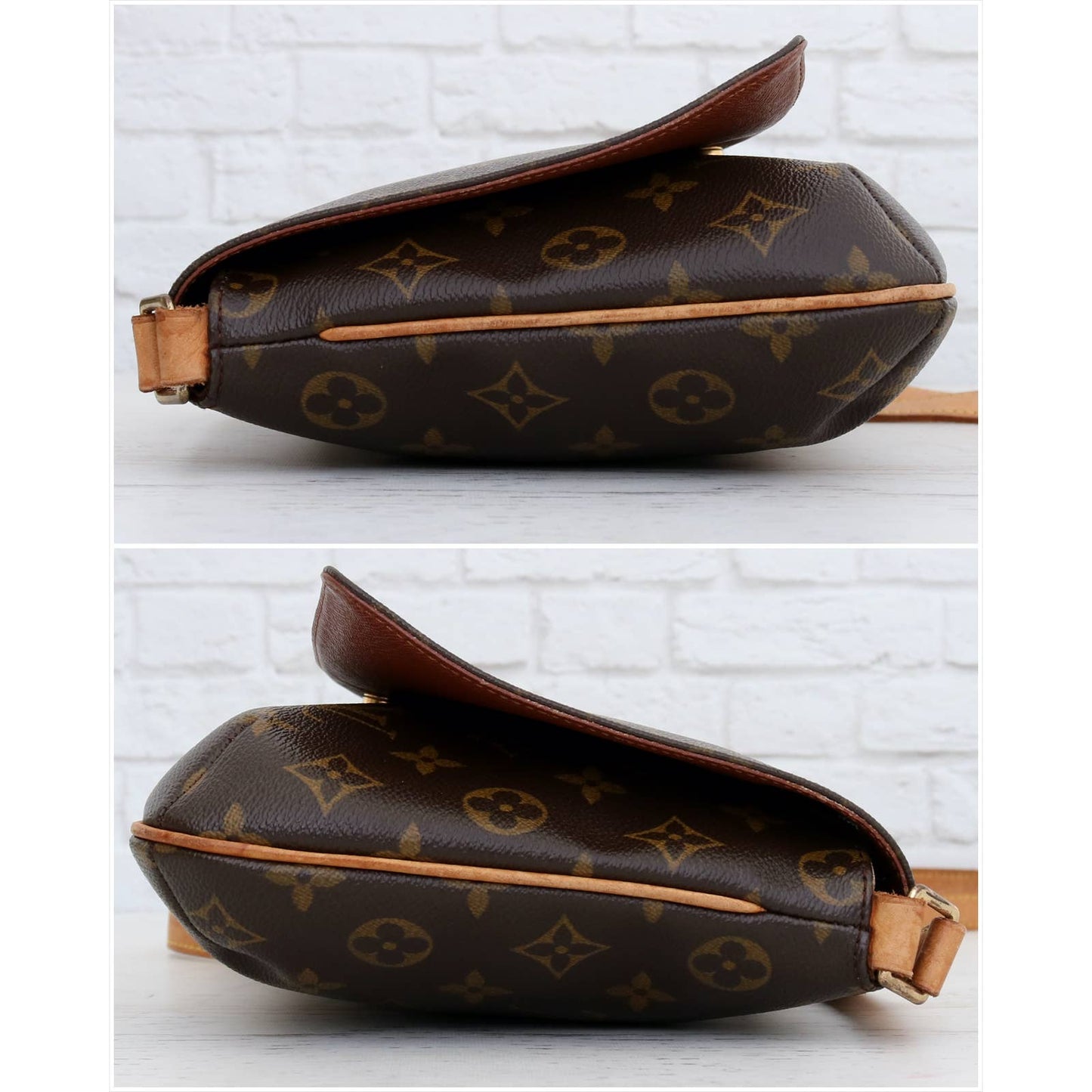 Louis Vuitton Musette Tango Long Crossbody Monogram