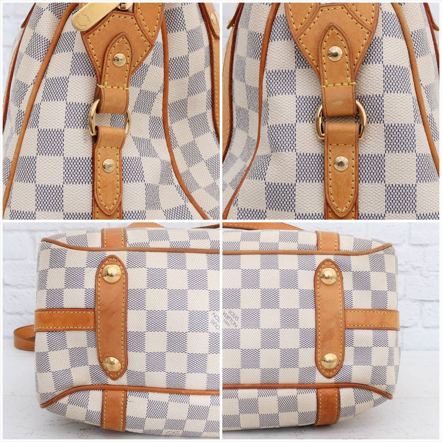 Louis Vuitton Stresa PM Damier Azur Shoulder Bag