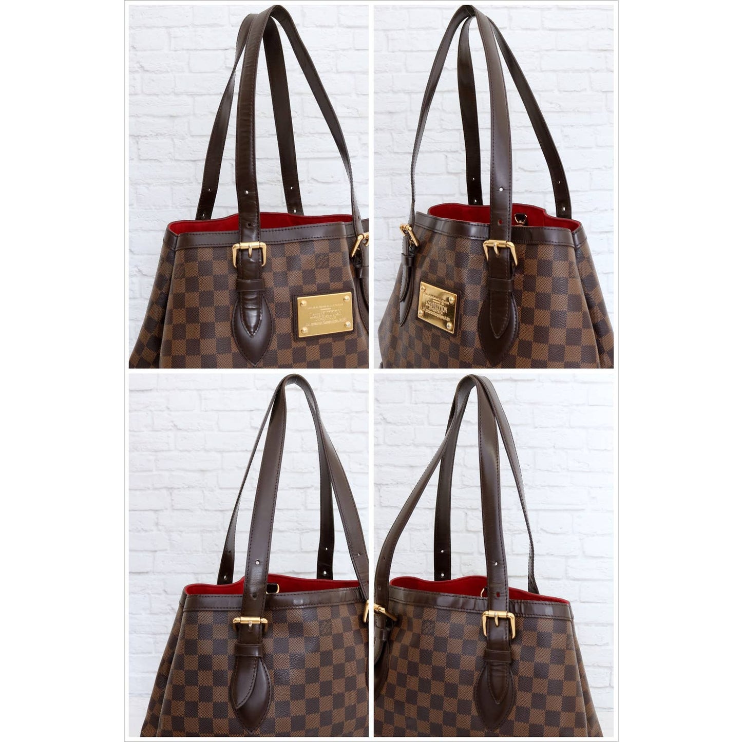 Louis Vuitton Hampstead MM Damier Ebene Tote