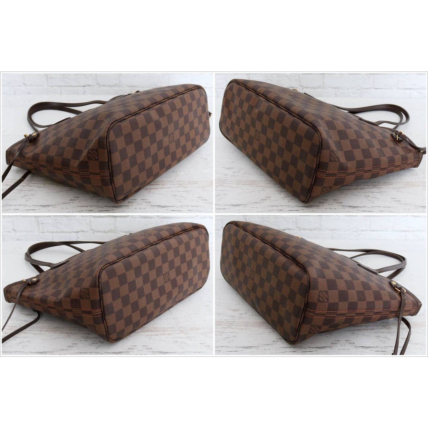 Louis Vuitton Neverfull PM Damier Ebene Small Tote