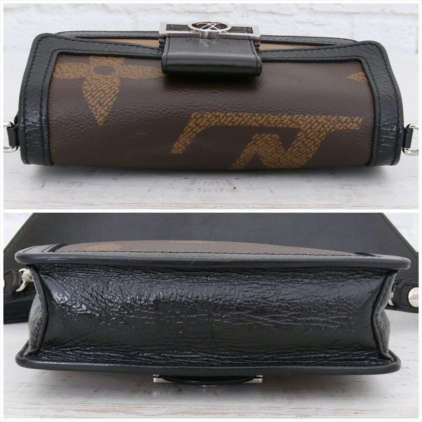 Louis Vuitton Dauphine Giant Reverse Monogram Noir Bumbag