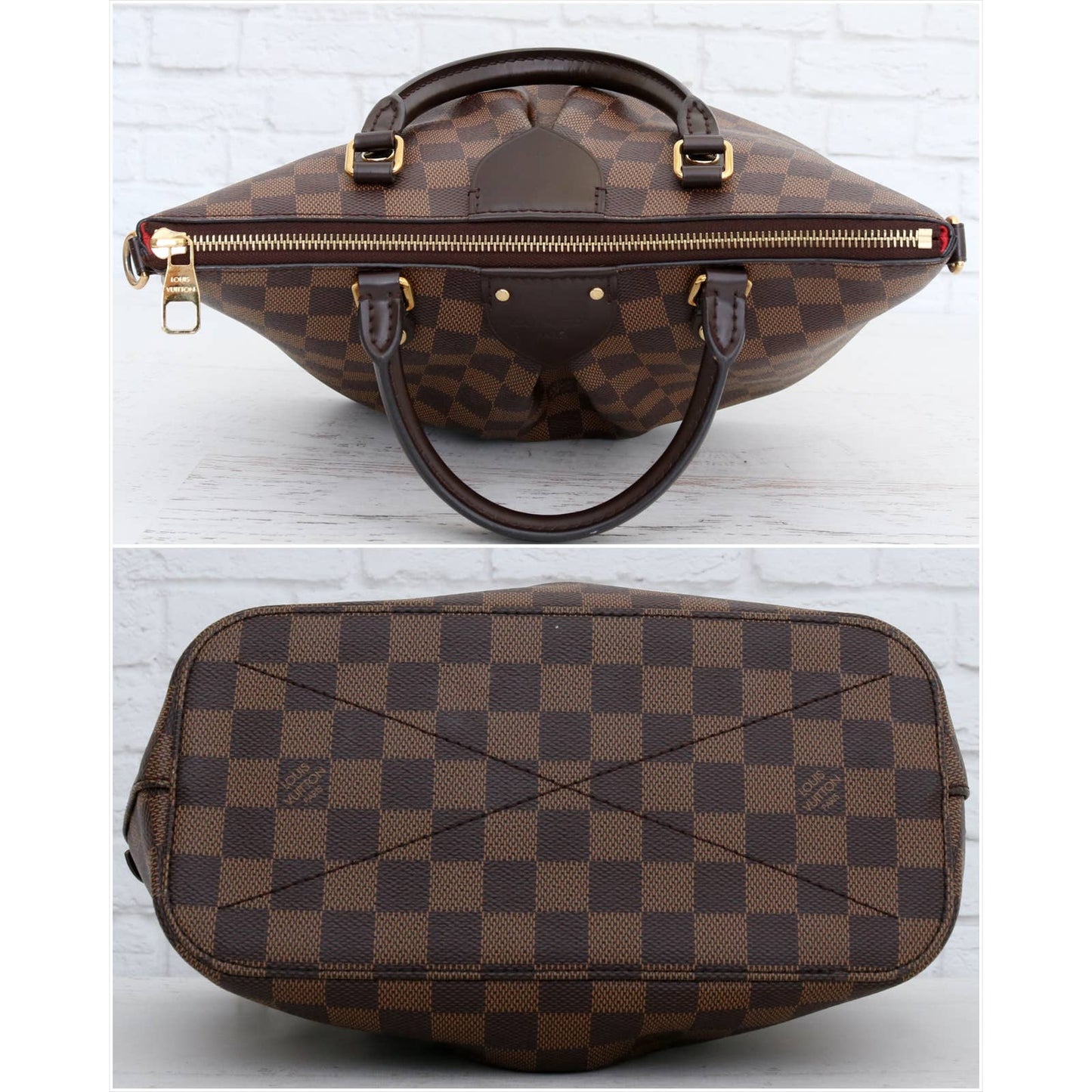 Louis Vuitton Siena PM Damier Ebene Satchel