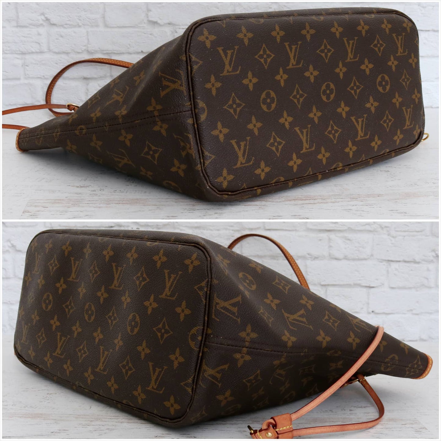 Louis Vuitton Neverfull MM Monogram Tote Shoulder Bag