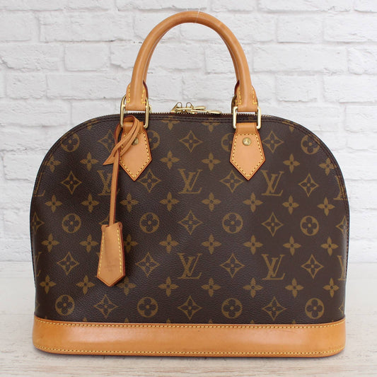 Louis Vuitton Alma PM Monogram New Style Satchel