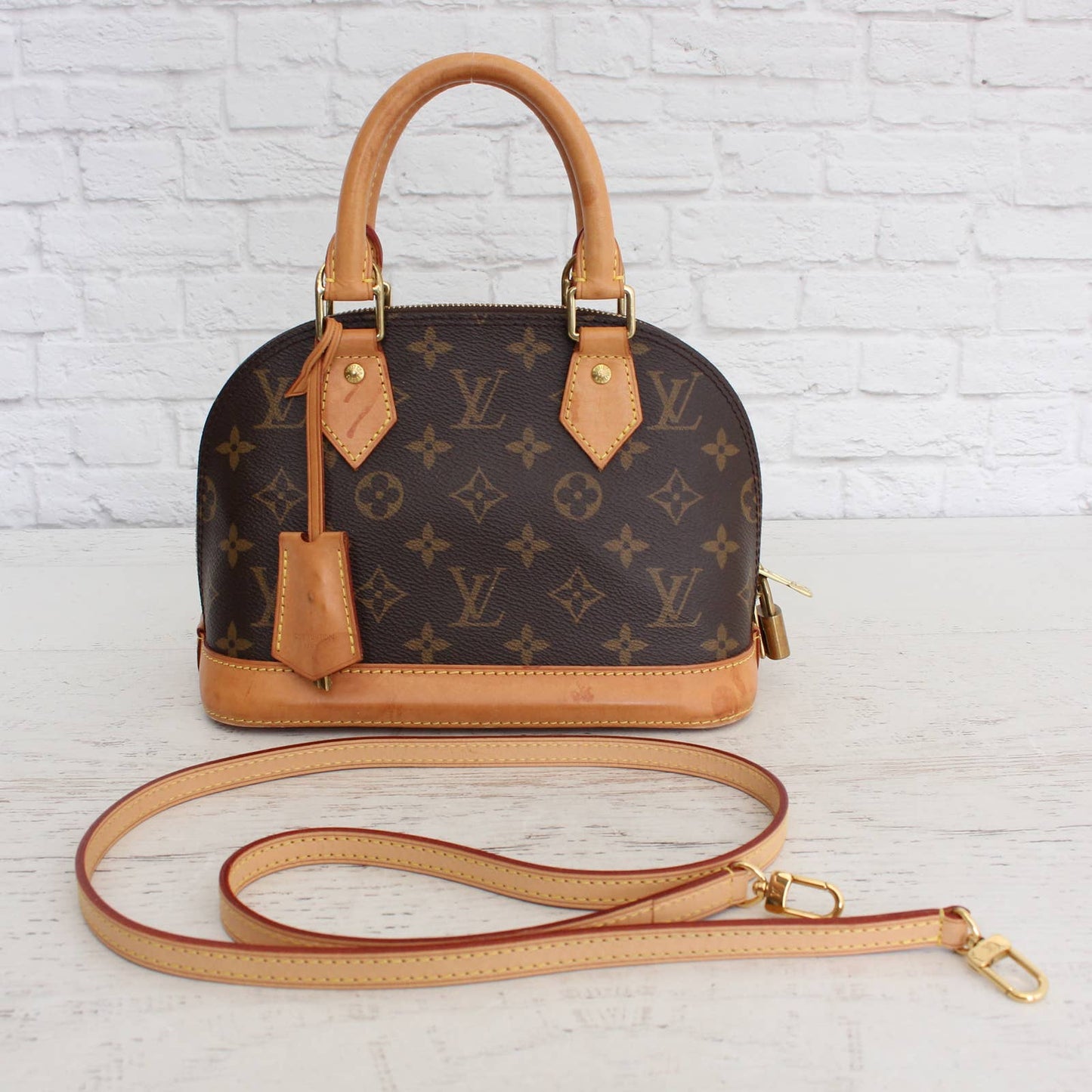 Louis Vuitton Alma BB Monogram Crossbody