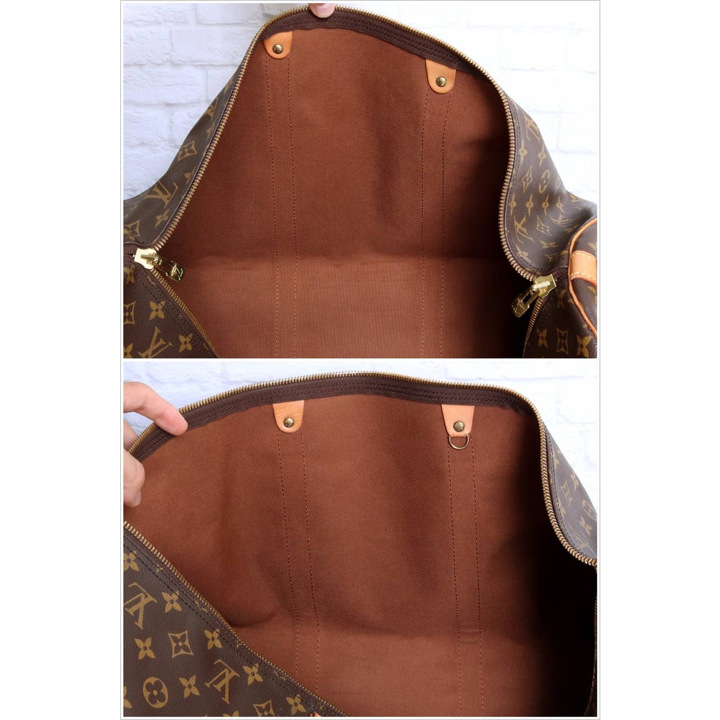 Louis Vuitton Keepall 60 Bandouliere Monogram Duffle Bag