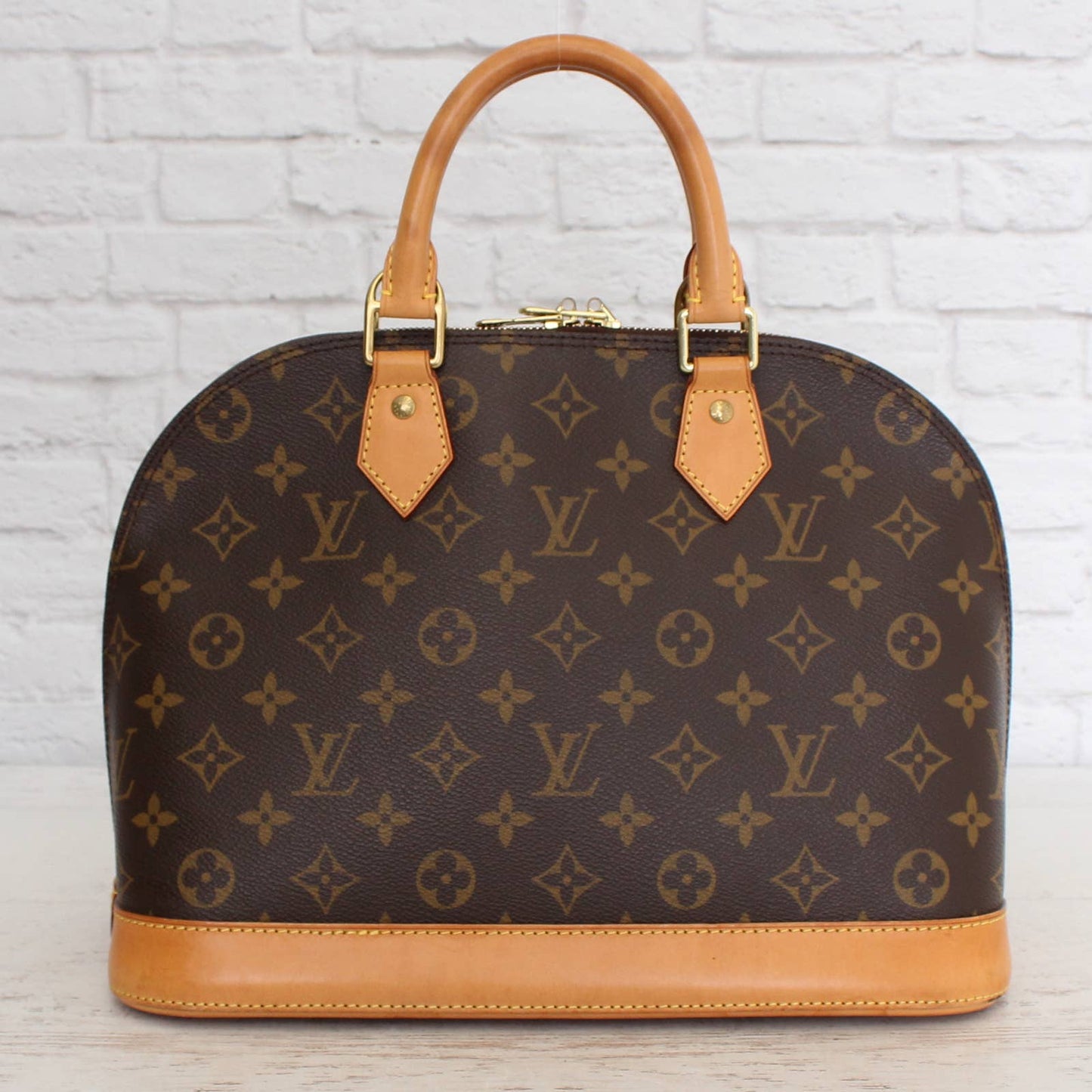 Louis Vuitton Alma PM Monogram New Style Satchel