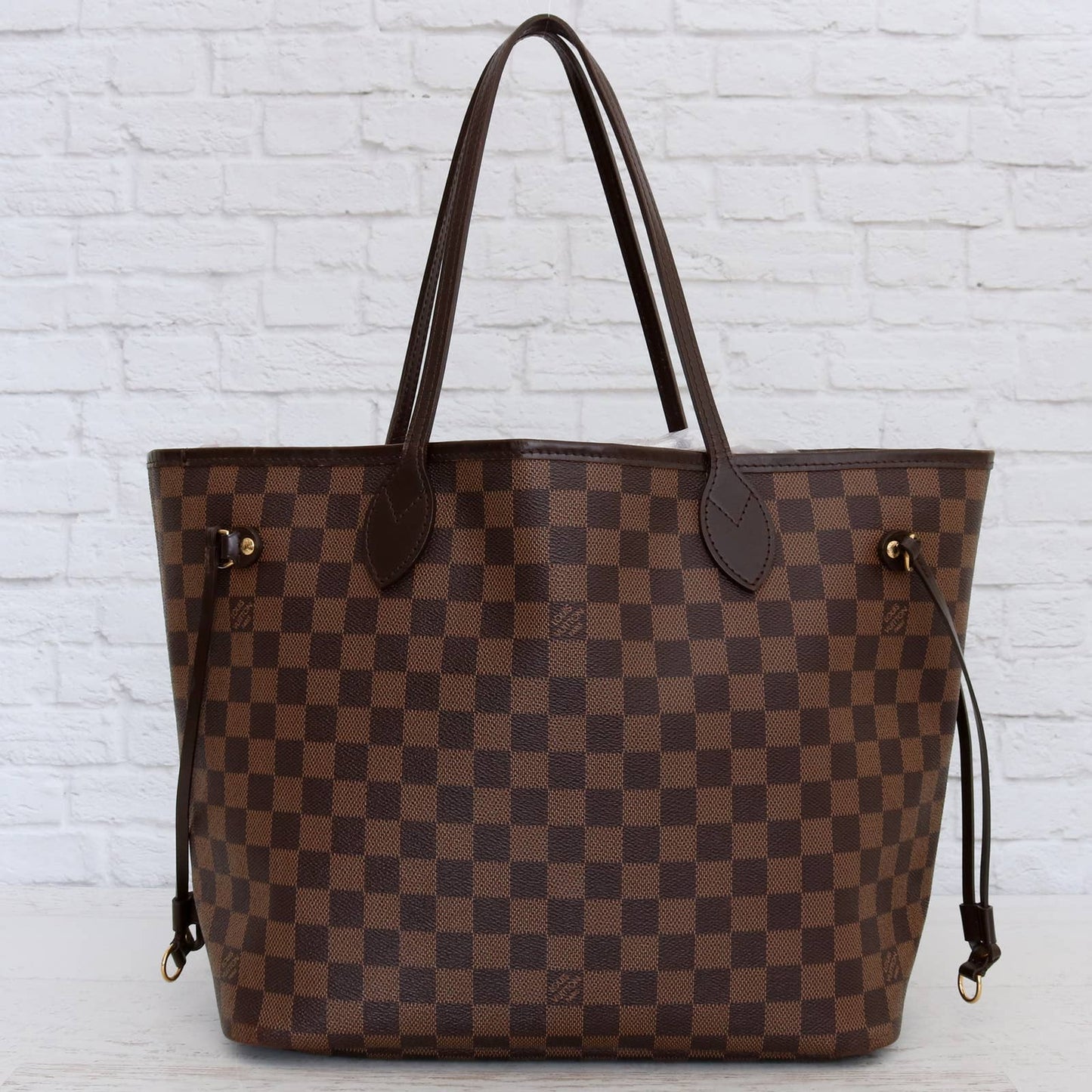 Louis Vuitton Neverfull MM Damier Ebene Tote