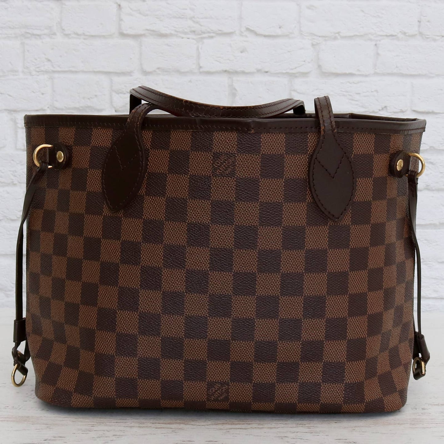 Louis Vuitton Neverfull PM Damier Ebene Small Tote