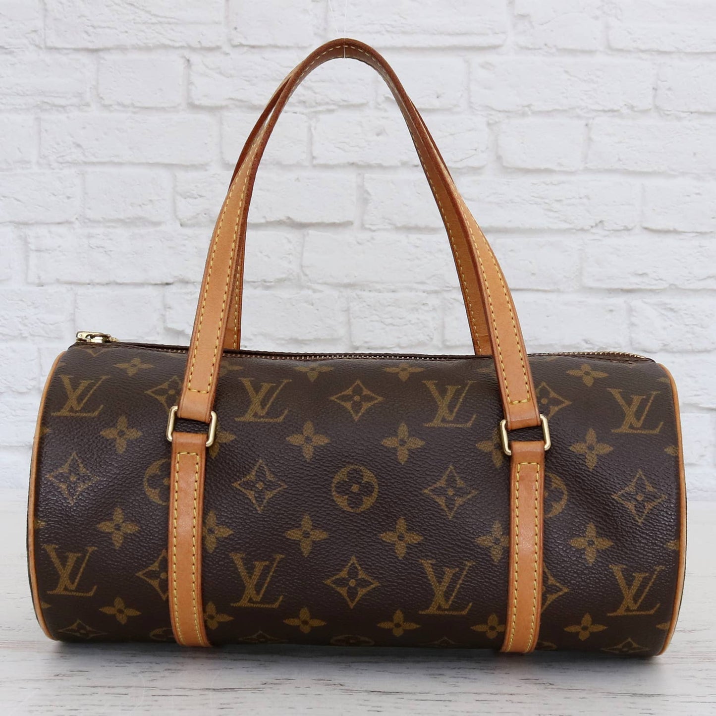 Louis Vuitton Papillon 30 Monogram Satchel