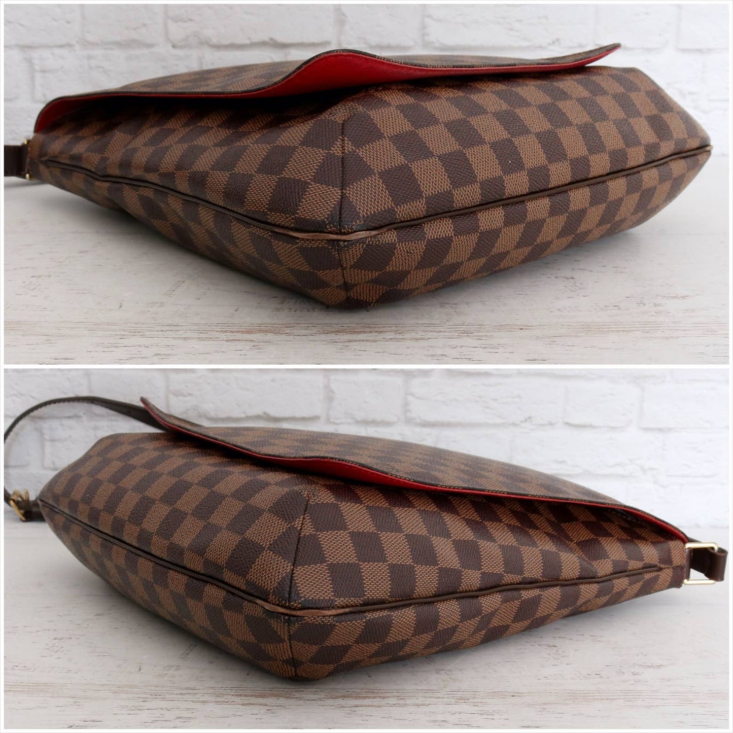 Louis Vuitton Musette GM Damier Ebene Large Crossbody