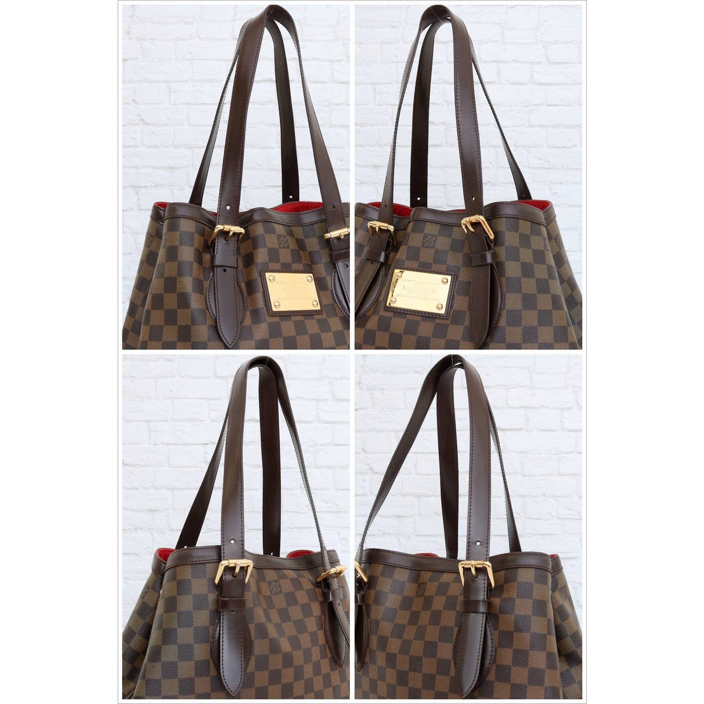 Louis Vuitton Hampstead MM Damier Ebene Tote