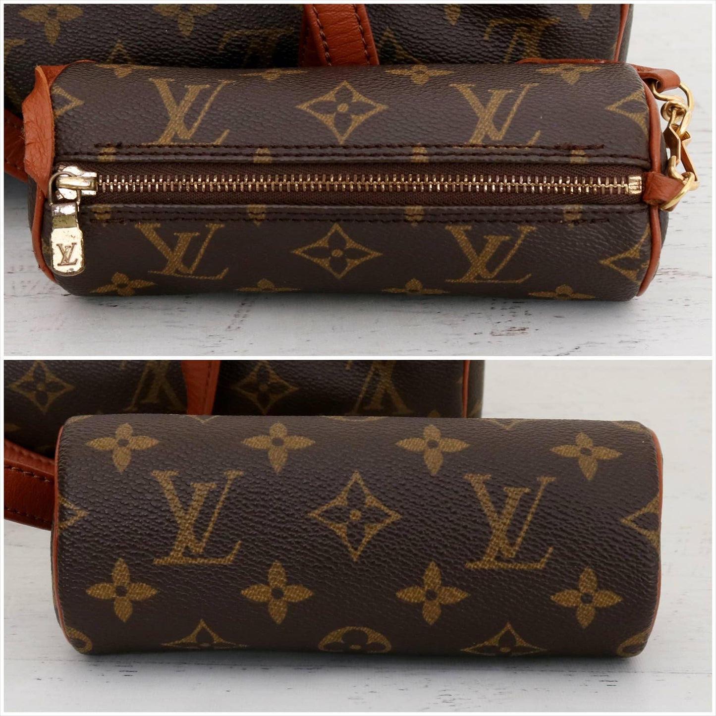 Louis Vuitton Papillon 30 Monogram with Pouch Satchel