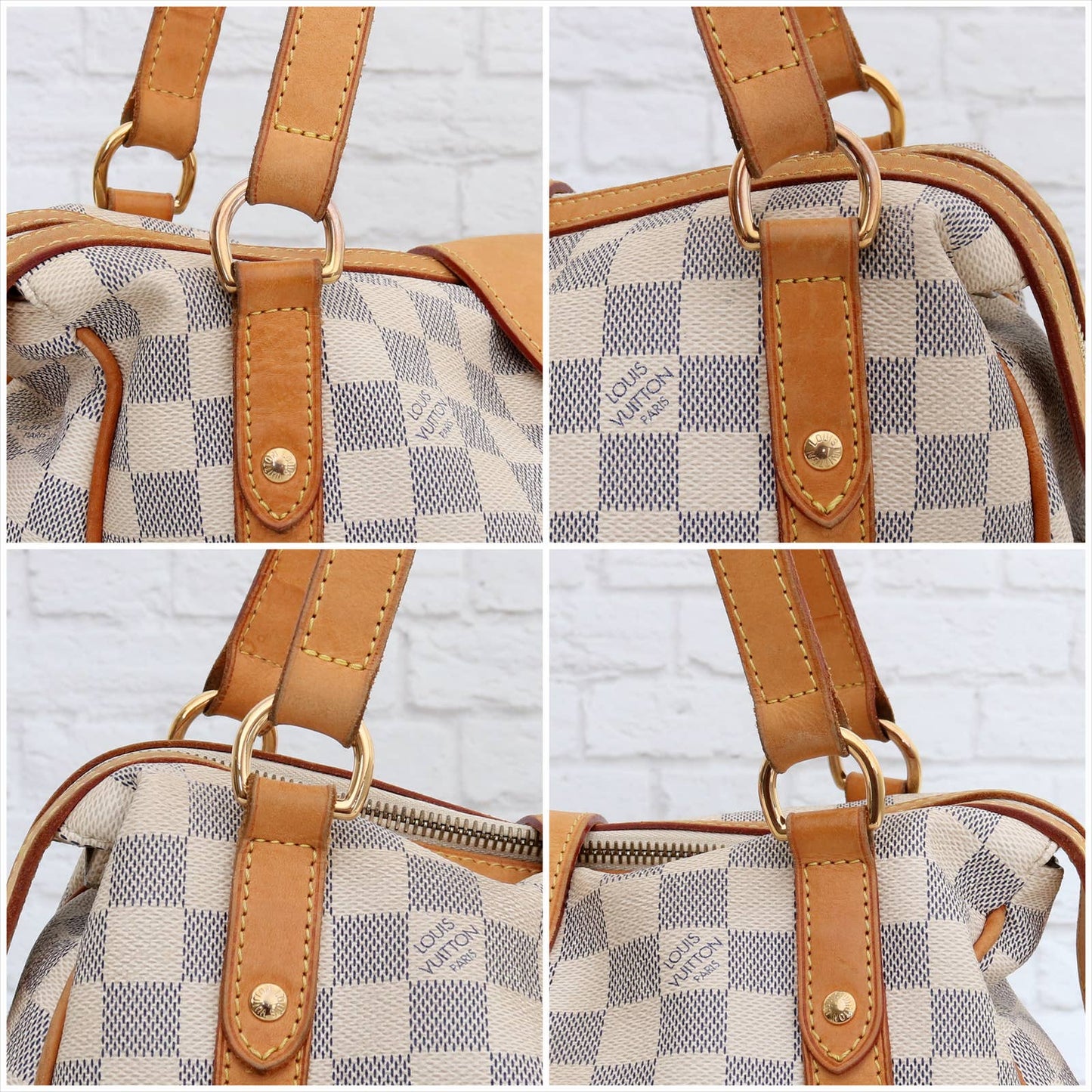 Louis Vuitton Stresa PM Damier Azur Shoulder Bag